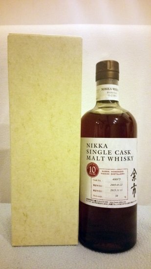 Nikka Yoichi Single Cask 406975 10 years - Click Image to Close